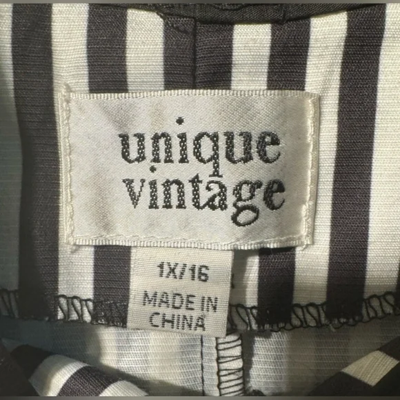 NEW $75 Unique Vintage Retro Style Top - Picture 4 of 6